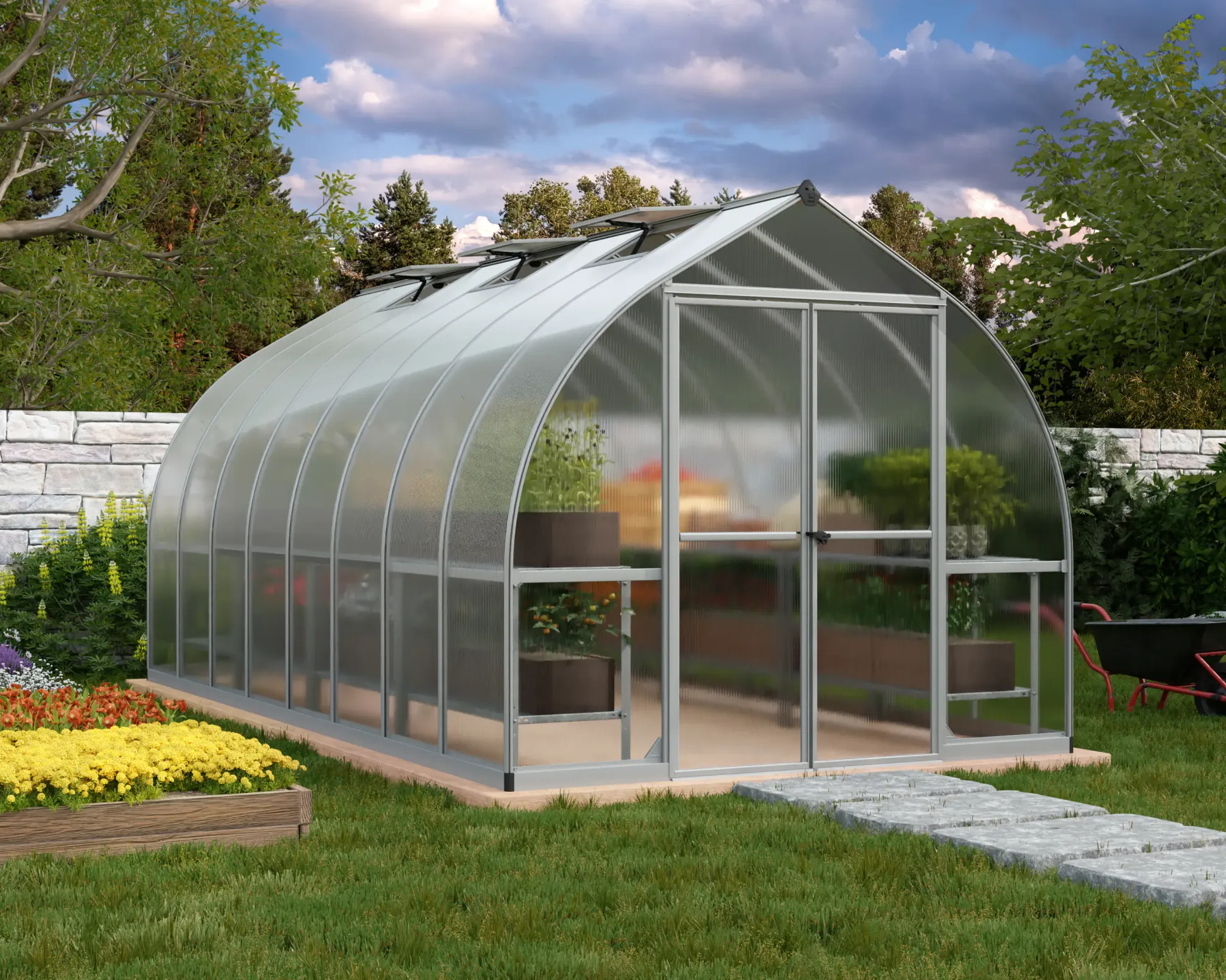 Canopia Gewächshaus Bella 8X16 244 x 482 x 219 cm
