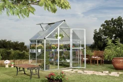 Canopia Gewächshaus Hybrid 6X4 silber 185 x 126 x 208 cm