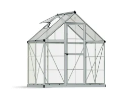 Canopia Gewächshaus Hybrid 6X4 silber 185 x 126 x 208 cm