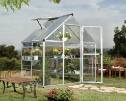 Canopia Gewächshaus Hybrid 6X4 silber 185 x 126 x 208 cm