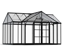 Canopia Gewächshaus Triomphe Alu schwarz 380 x 303 cm