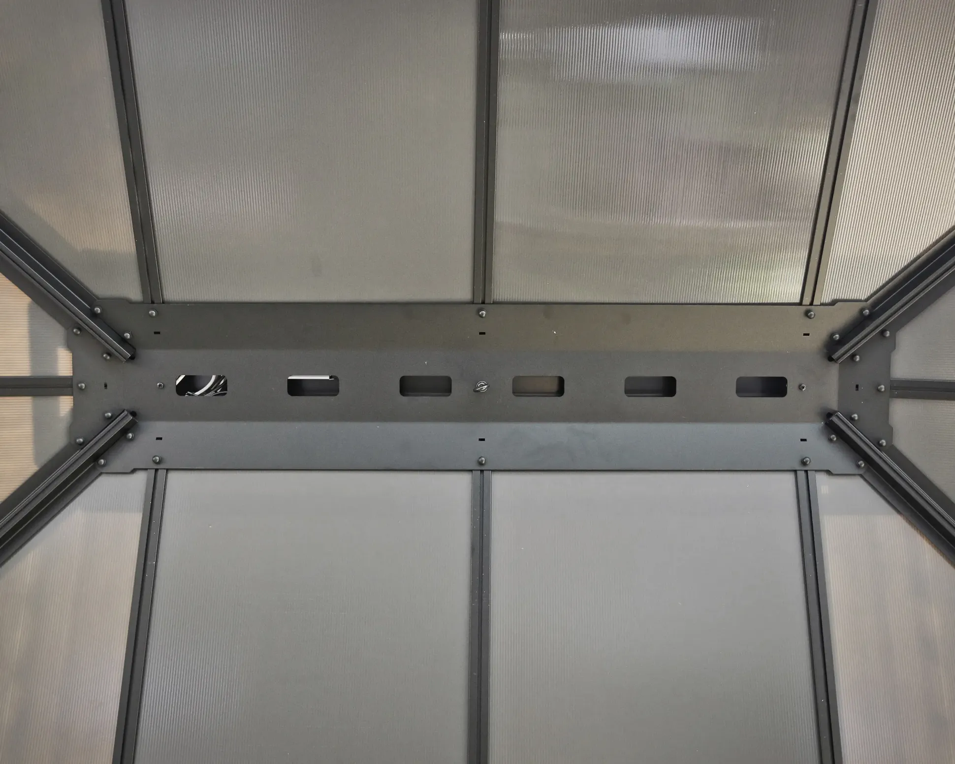Canopia Pavillon Dallas 6100 - 612 x 364 cm grau