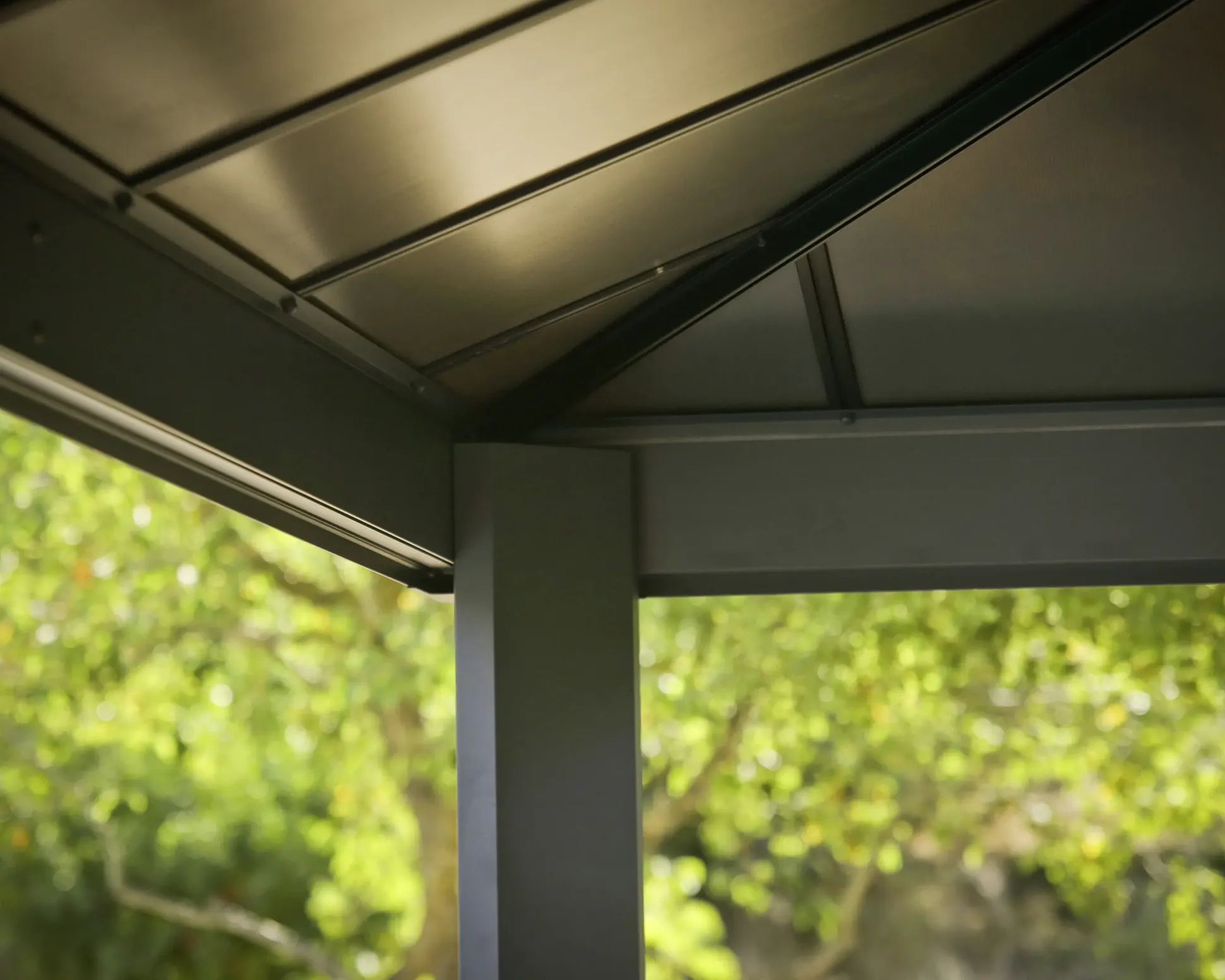 Canopia Pavillon Dallas 612 x 426 cm Aluminium anthrazit