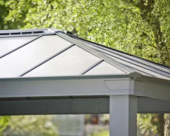 Canopia Pavillon Dallas 4300 - 426 x 364 cm grau