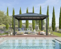 Canopia Pavillon Dallas 4300 - 426 x 364 cm grau