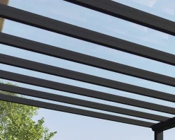 Canopia Terrassenüberdachung Stockholm 660 x 330,5 cm anthrazit