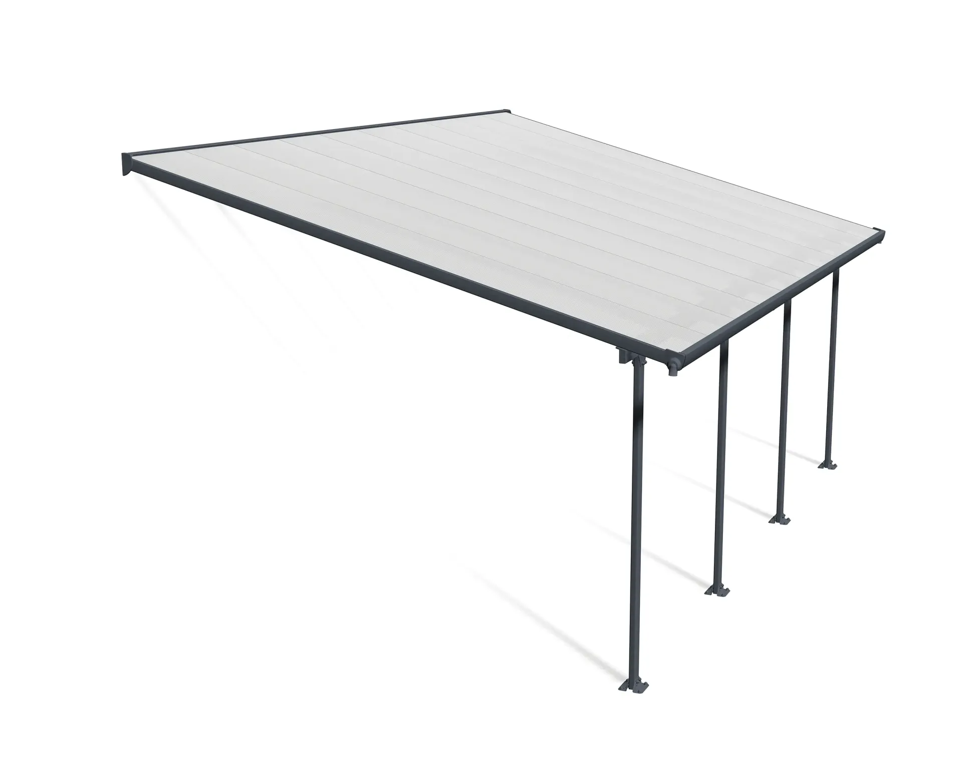 Canopia Terrassenüberdachung Feria 400 x 606 cm anthrazit