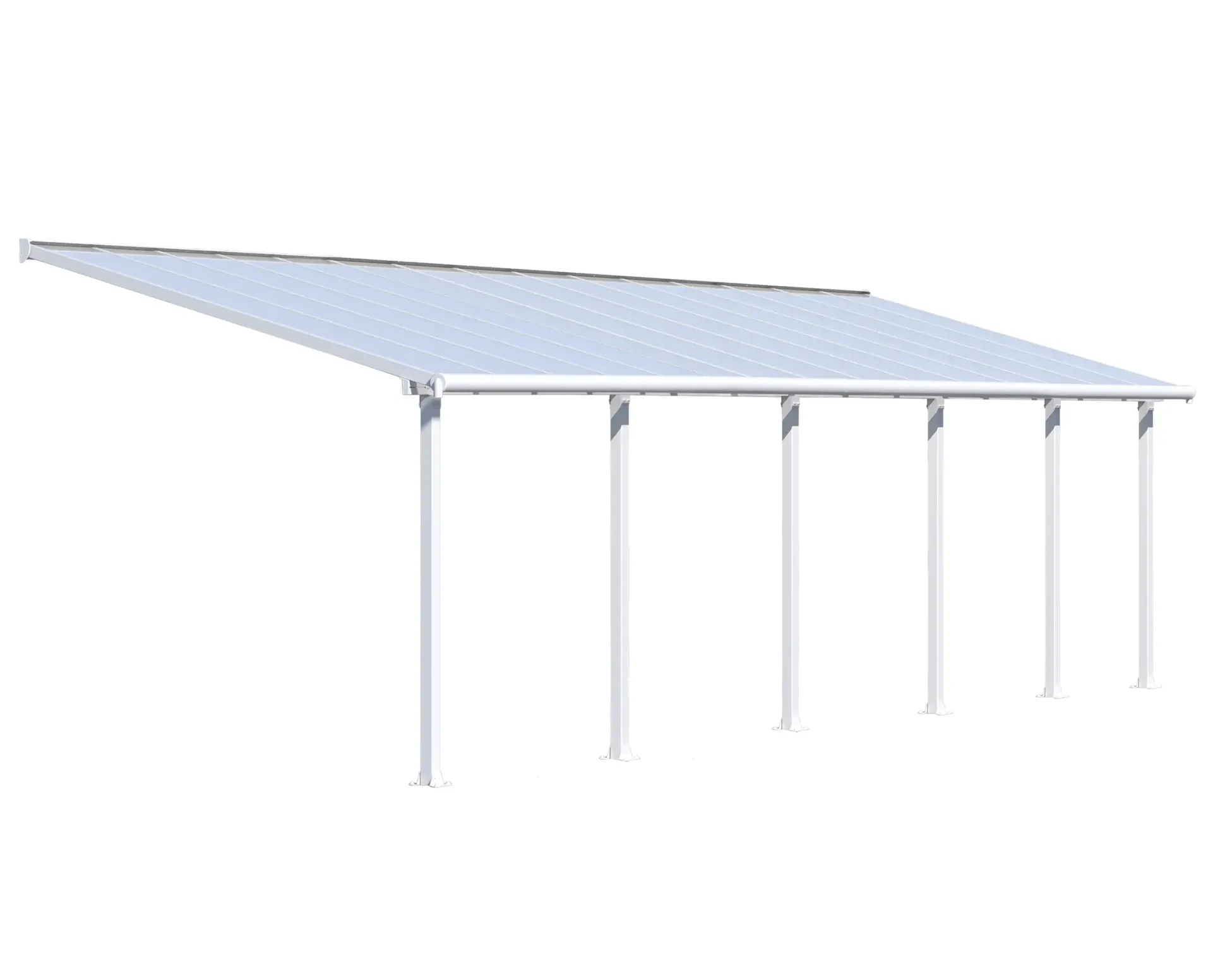 Canopia Terrassenüberdachung Olympia 3x9.2 weiß