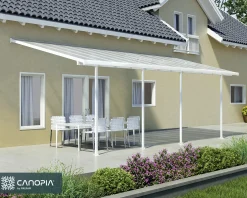Canopia Terrassenüberdachung Feria 730 x 294 cm weiß