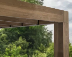 Canopia Terrassenüberdachung Helsinki Holz 665 x 294 cm braun