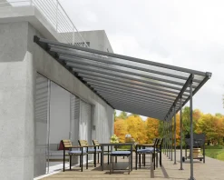 Canopia Terrassenüberdachung Feria 1276 x 380 cm anthrazit