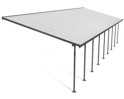 Canopia Terrassenüberdachung Feria 1276 x 380 cm anthrazit