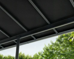 Canopia Terrassenüberdachung Sierra Cabrio 619 x 295 cm grau