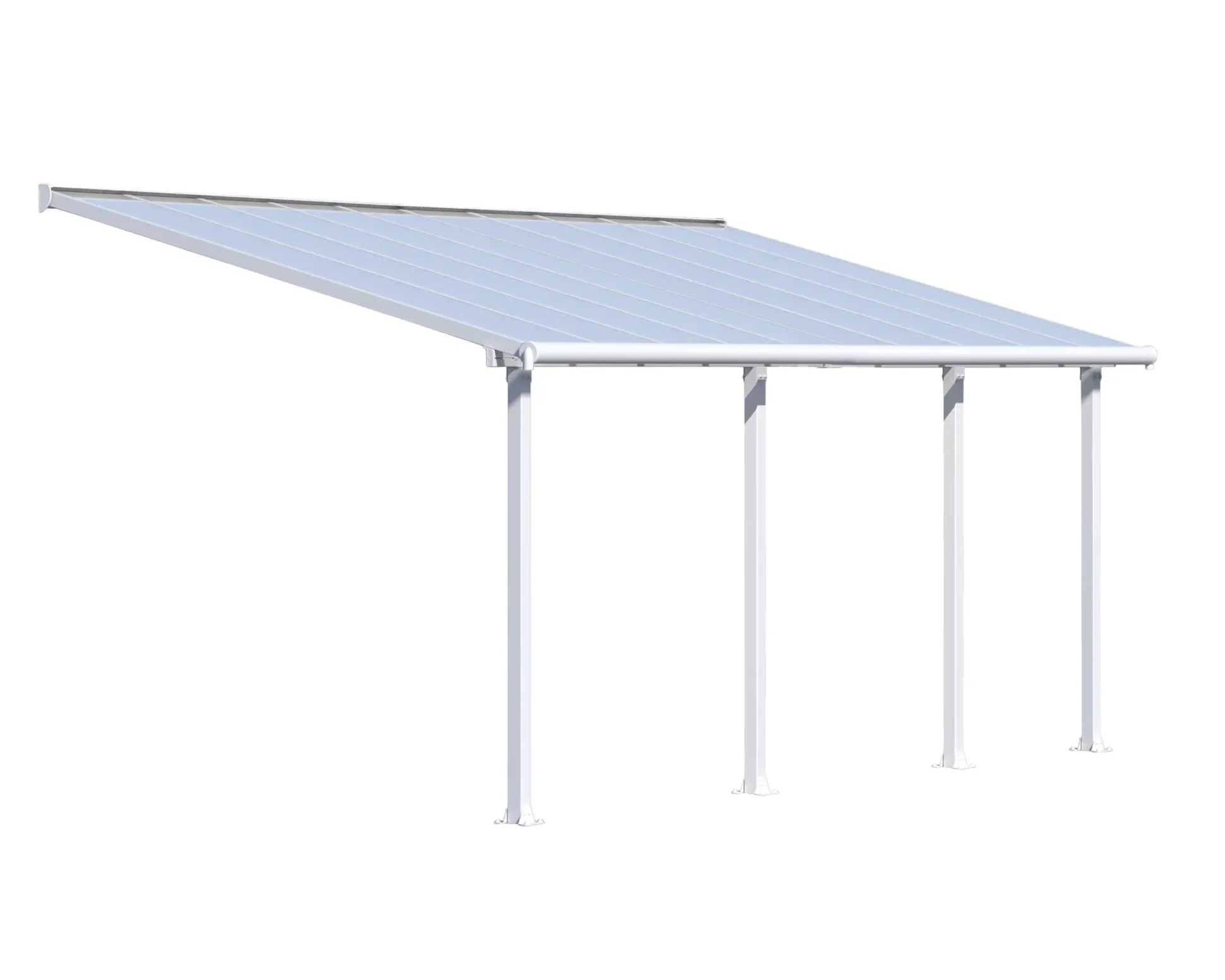 Canopia Terrassenüberdachung Olympia 3x6.1 weiß