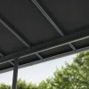 Canopia Terrassenüberdachung Sierra Cabrio 1044 x 295 cm grau