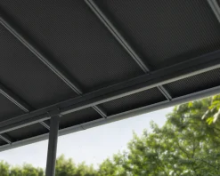 Canopia Terrassenüberdachung Sierra Cabrio 1044 x 295 cm grau