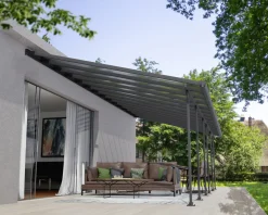 Canopia Terrassenüberdachung Feria 1212 x 380 cm anthrazit