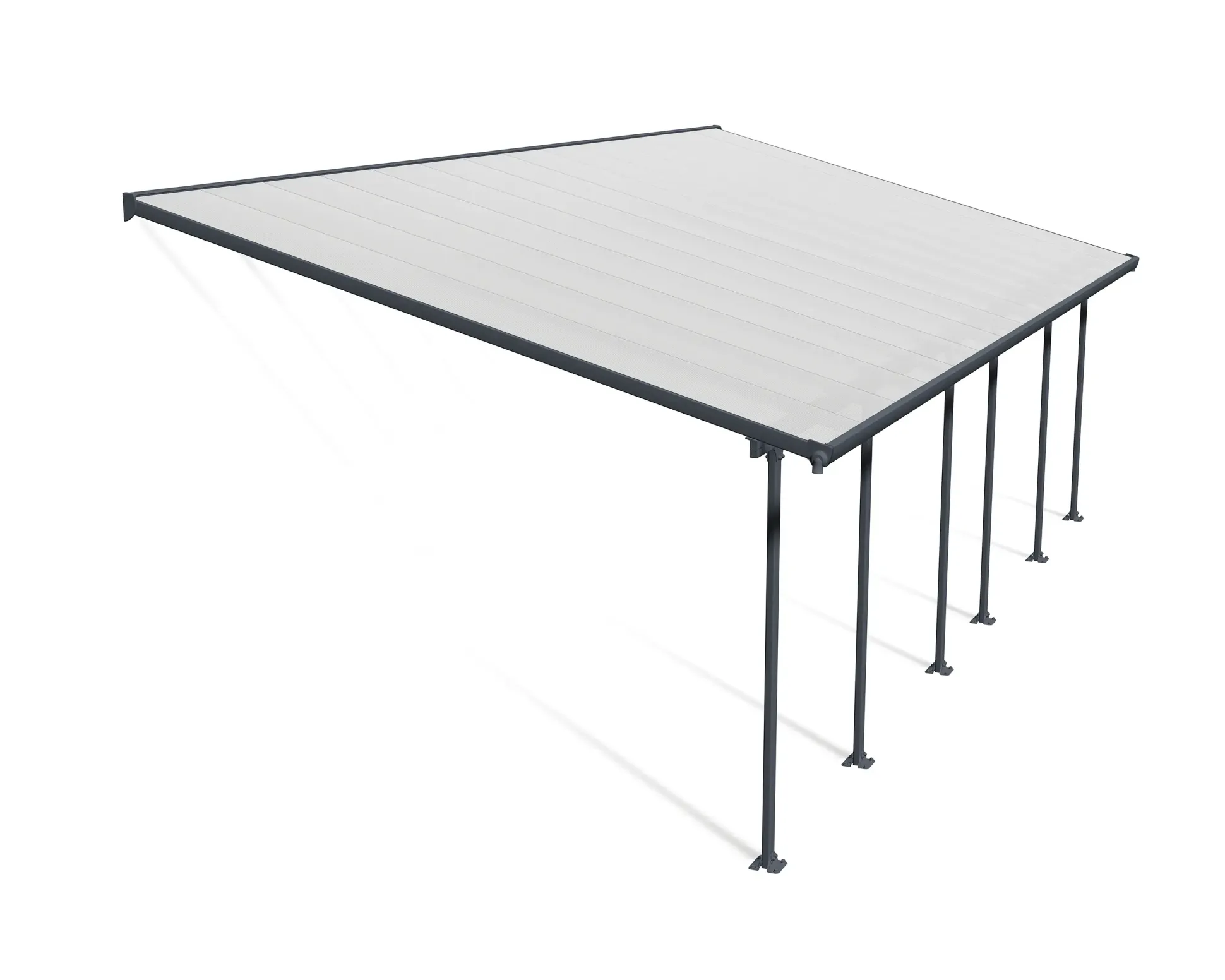 Canopia Terrassenüberdachung Feria 1212 x 380 cm anthrazit