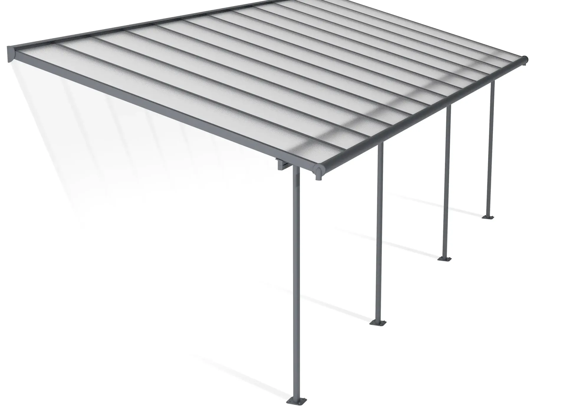 Canopia Terrassenüberdachung Sierra 860 x 295 cm anthrazit