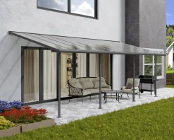 Canopia Terrassenüberdachung Sierra 860 x 295 cm anthrazit