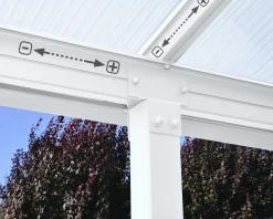 Canopia Terrassenüberdachung Olympia 3x5.4 weiß