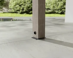 Canopia Terrassenüberdachung Helsinki Holz 990 x 294 cm braun