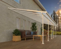 Canopia Terrassendach 850 x 400 cm weiß
