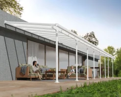 Canopia Terrassendach 1155 x 300 cm weiß