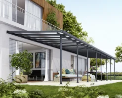 Canopia Terrassendach 1092 x 300 cm grau