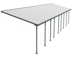 Canopia Terrassendach 1340 x 300 cm grau