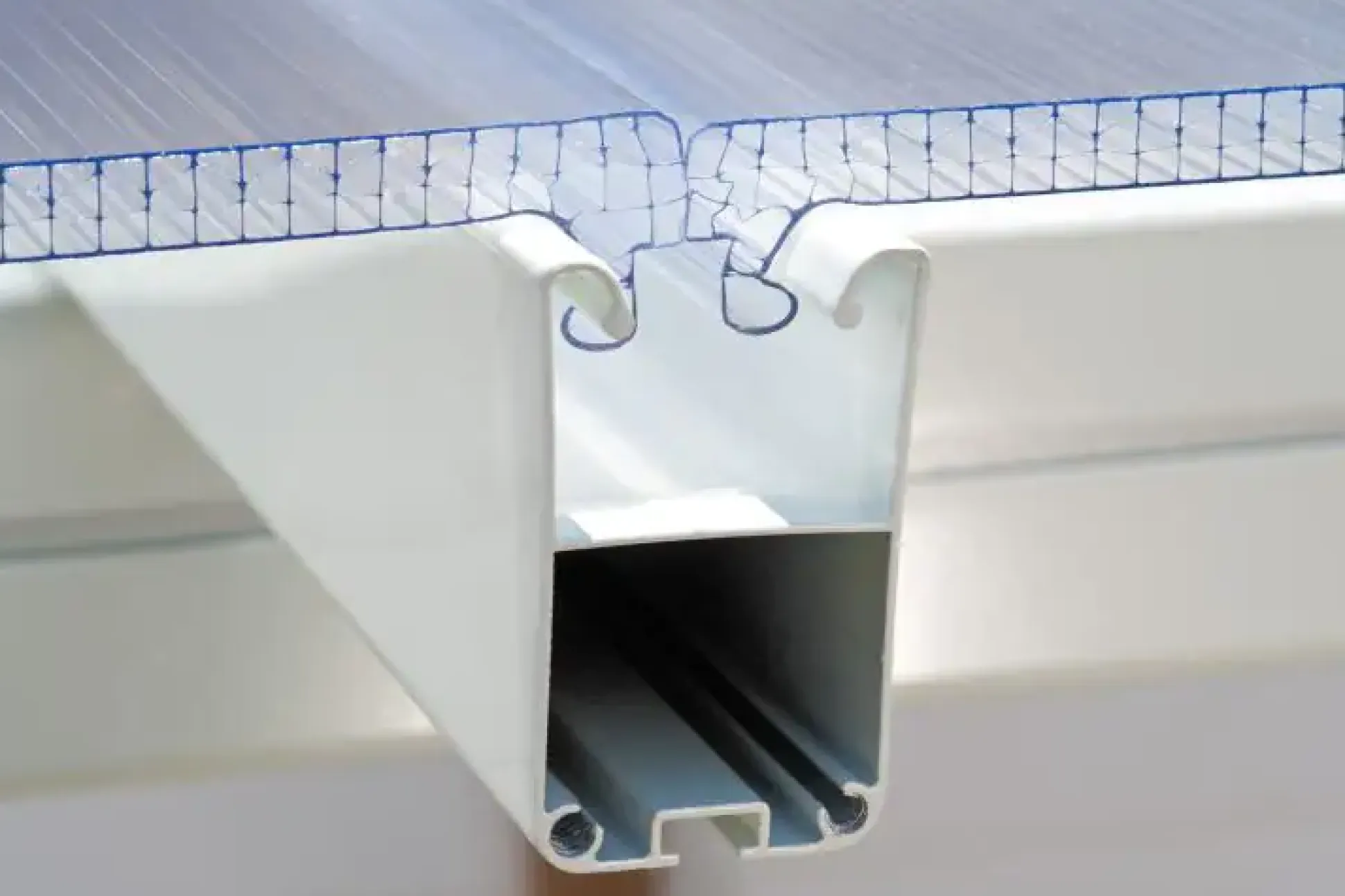Canopia Terrassendach 1031 x 400 cm weiß