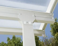 Canopia Terrassendach 610 x 300 cm weiß