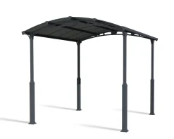 Canopia Carport Alpine 4300 Grau Alu 435 x 359 cm