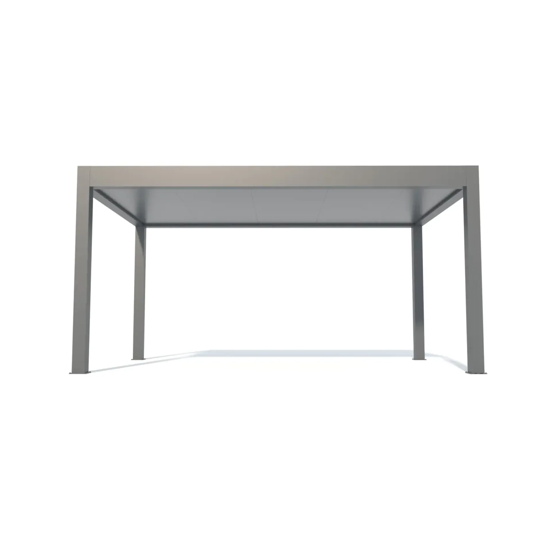 Carport Grandlux 400 x 500 cm grau