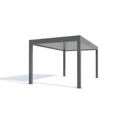 Carport Grandlux 400 x 500 cm grau