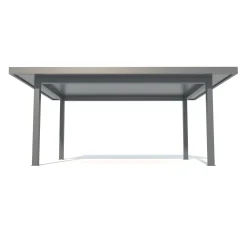 Carport Style 400 x 600 cm grau