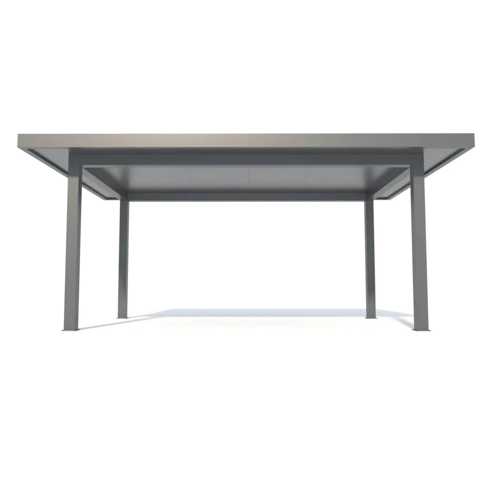Carport Style 400 x 700 cm grau