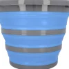 Cartrend Caravan Wassereimer faltbar grau-blau 10 Liter