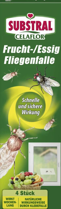 Celaflor Frucht- Essigfliegenfalle 4 Stück