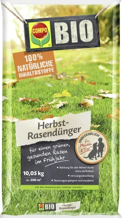 Compo Bio Herbst-Rasendünger 10 kg