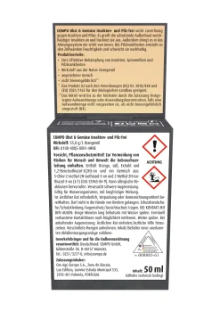 Compo Bio Schutzmittel für Obst & Gemüse Insekten- und Pilzfrei 3in1 50 ml