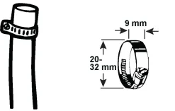 Cornat Schlauchschelle 20 - 32 mm (1")