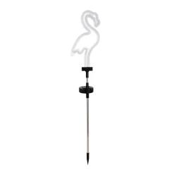 Dapo LED Solarstecker Flamingo pink