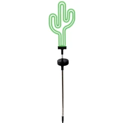 Dapo LED Solarstecker Kaktus grün