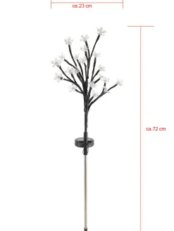 Dapo LED Solarstecker Wiesenblumen bunt