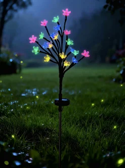 Dapo LED Solarstecker Wiesenblumen bunt