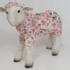 Dekofigur Blumenschaf stehend 35 x 15 x 44 cm
