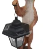 Dekofigur Erdmännchen mit Laterne 40 x 12 x 15 cm