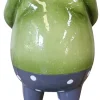 Dekofigur Frosch stehend 44 cm grün