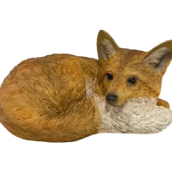 Dekofigur Fuchs liegend 15,5 x 29 x 19 cm